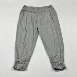 All in motion capri length grey sweatpants size L